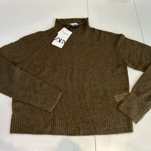 ZARA Alpaca and Wool Blend sweater